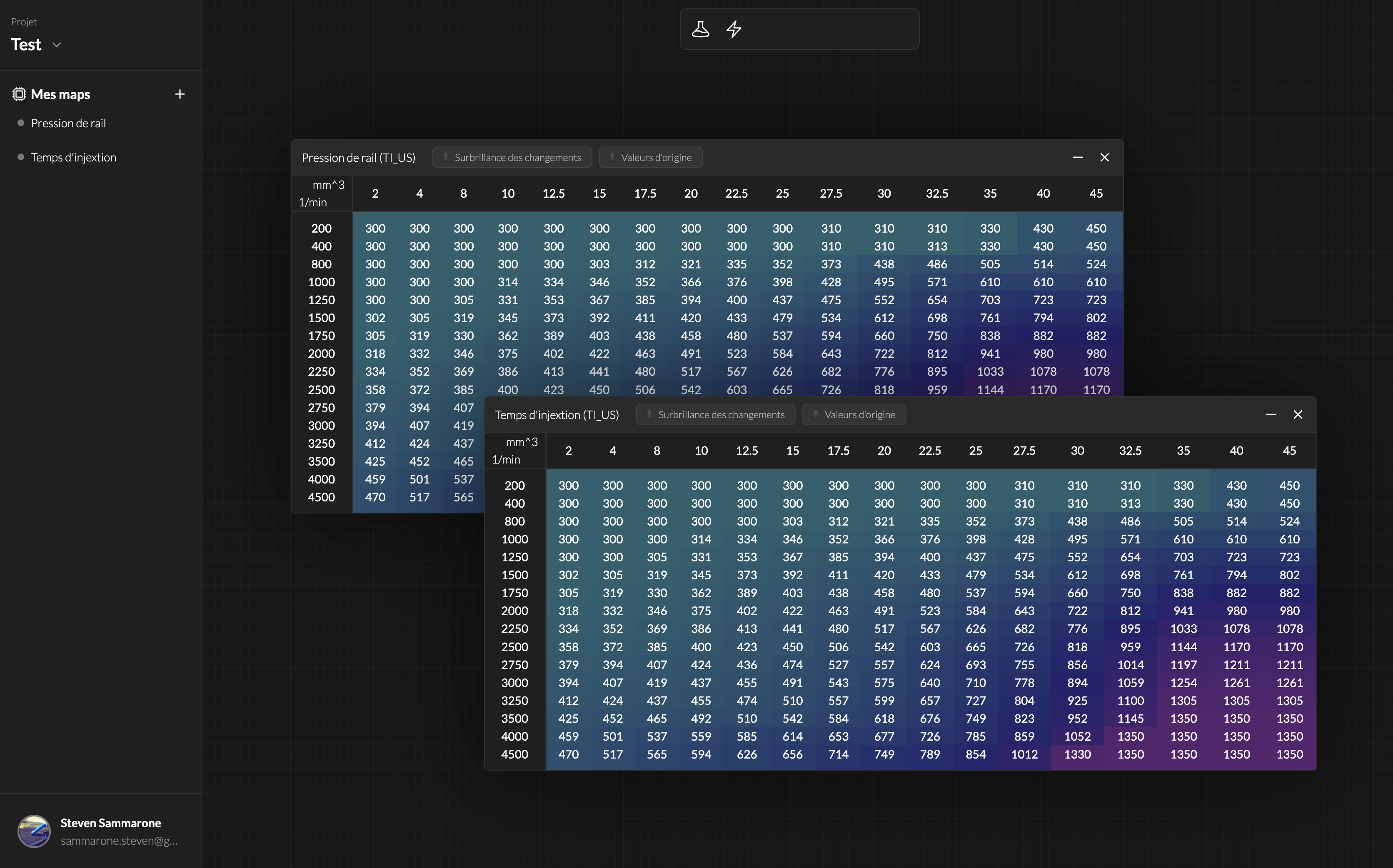 Interface de reprogrammation TuneOS